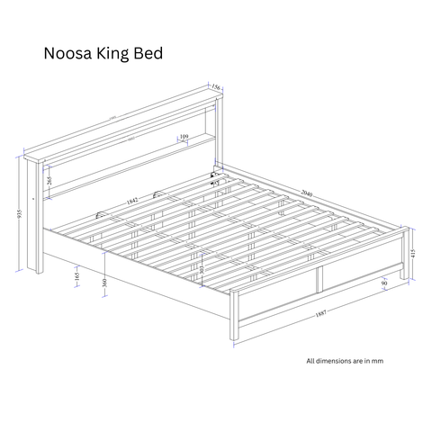 Noosa Bed Frame