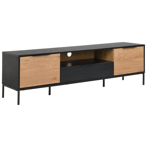 Bella TV Unit Black & Wood