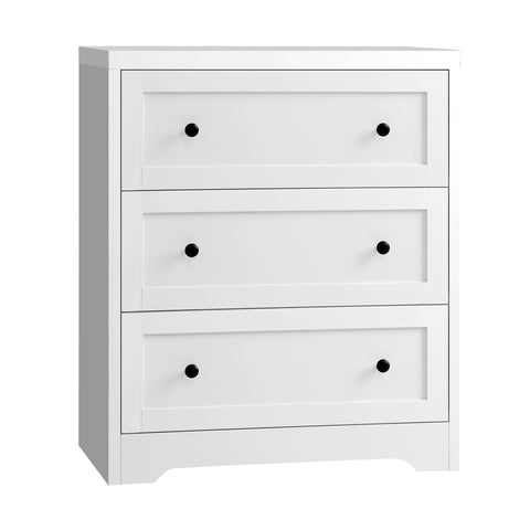 Oversized Bedside 3 Chest of Drawers