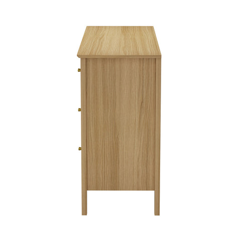 6 Chest of Drawers Dresser Tallboy Natural