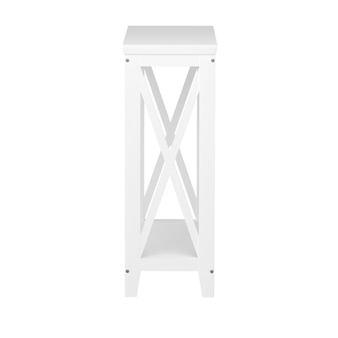 Console Table 2-Tier White