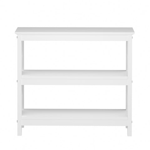 Console Table 3-Tier White