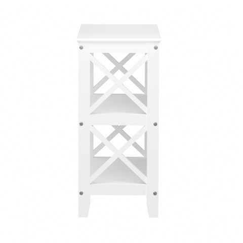 Console Table 3-Tier White