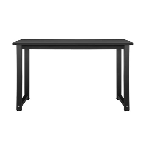Computer Desk Veneer Table Top 120cm Black
