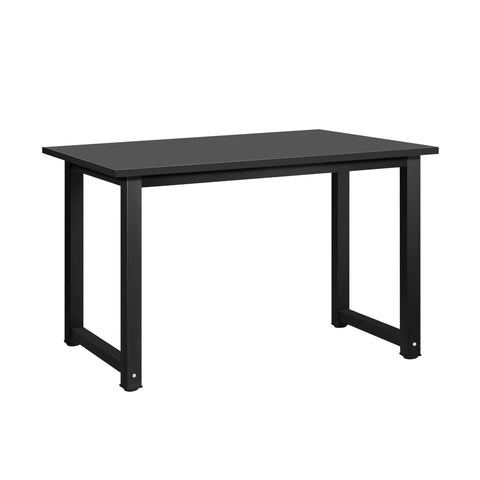 Computer Desk Veneer Table Top 120cm Black