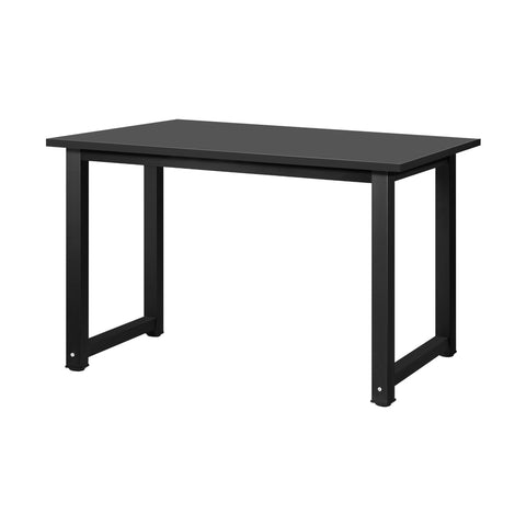 Computer Desk Veneer Table Top 120cm Black