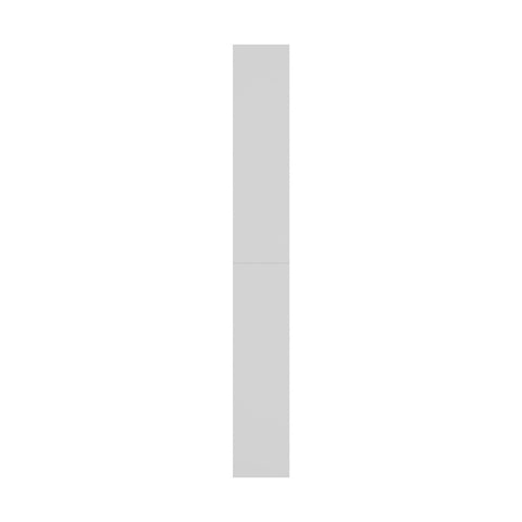 Bookshelf Display Shelf CD DVD Storage Media Rack White