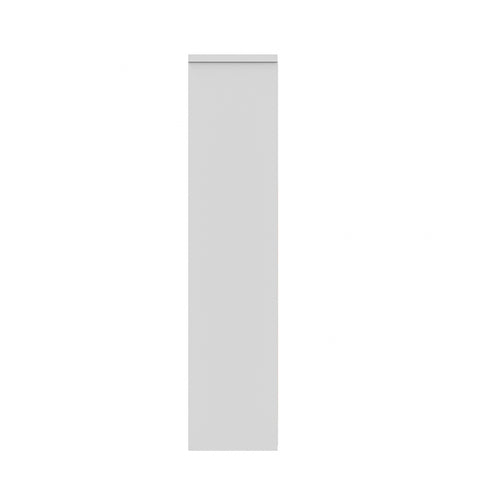 Bookshelf Display Shelves Unit Storage Organizer White