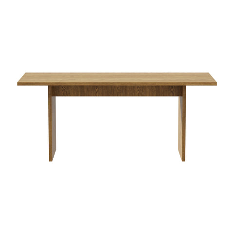 180cm Dining Table Rectangular Timber Natural