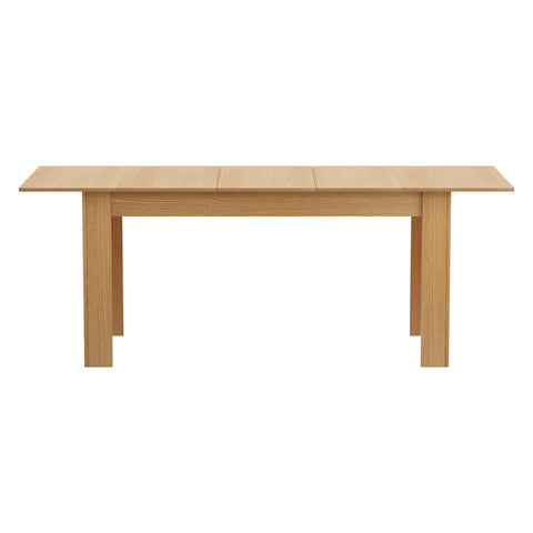200cm Extendable Dining Table Cafe Table Natural
