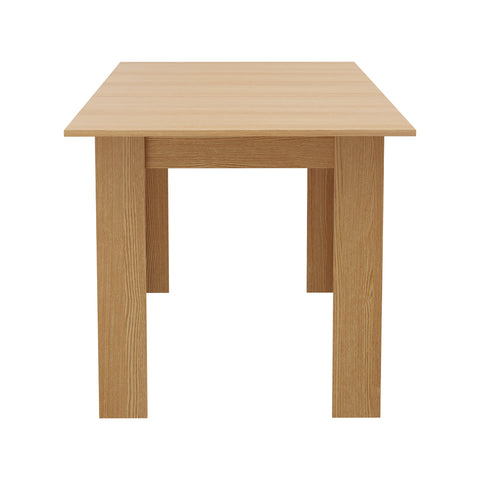 200cm Extendable Dining Table Cafe Table Natural