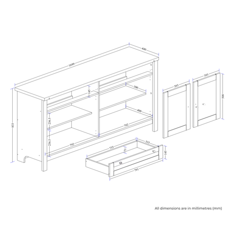 Noosa Buffet Sideboard