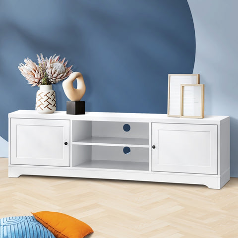 TV Stand Cabinet Entertainment Unit 160CM White