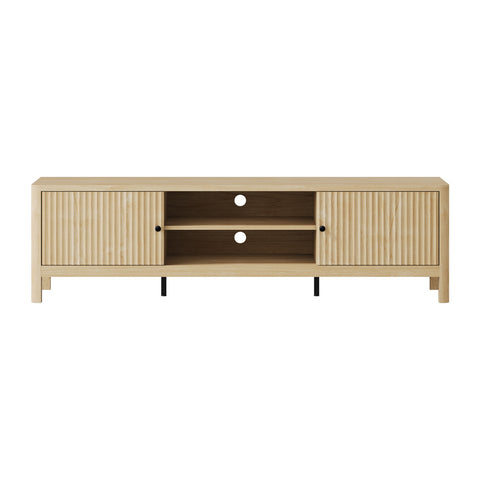TV Cabinet Entertainment Unit Stand 160cm Natural