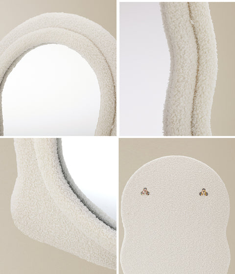 Boucle Floor Mirrors Full Length 160cm