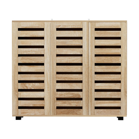 Shoe Rack Cabinet 30 Pairs Adjustable Shelf