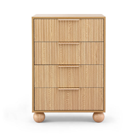 4 Chest of Drawers Dresser Tallboy Pine