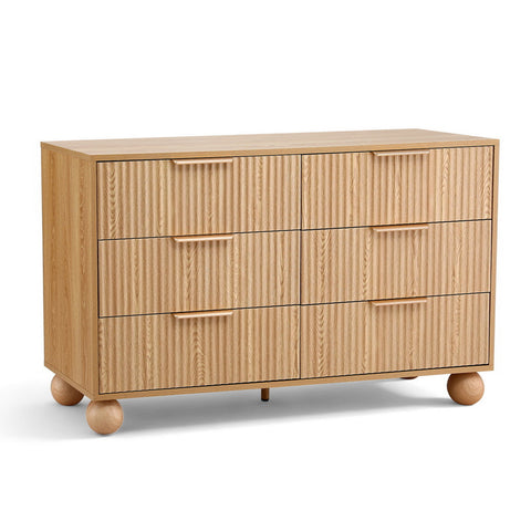 6 Chest of Drawers Dresser Tallboy Pine