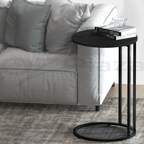 Side Tables Round Black Martha
