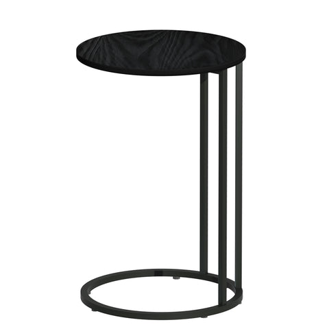 Side Tables Round Black Martha
