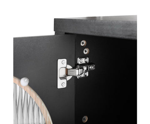 Buffet Black Arch Doors