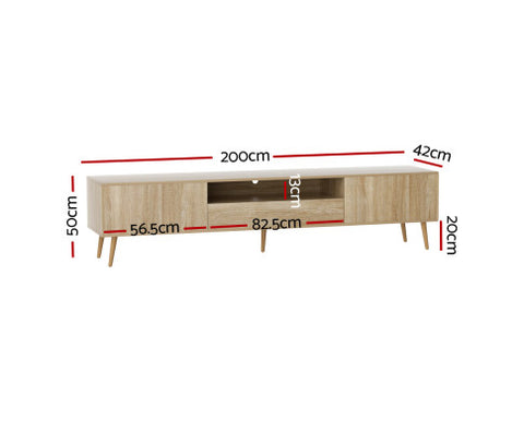 Natural Oak Range - Entertainment Unit