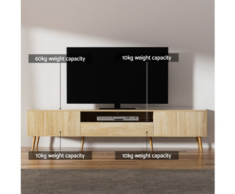 Natural Oak Range - Entertainment Unit