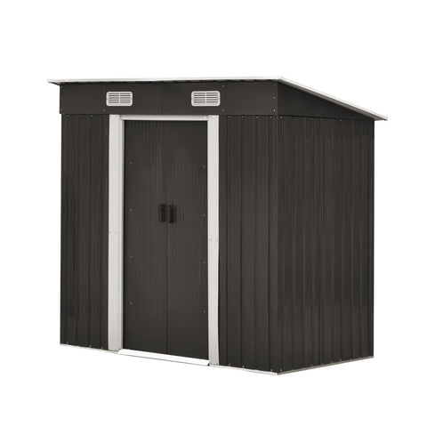 Livsip Garden Shed 1.94x1.21M Workshop Cabin Metal House