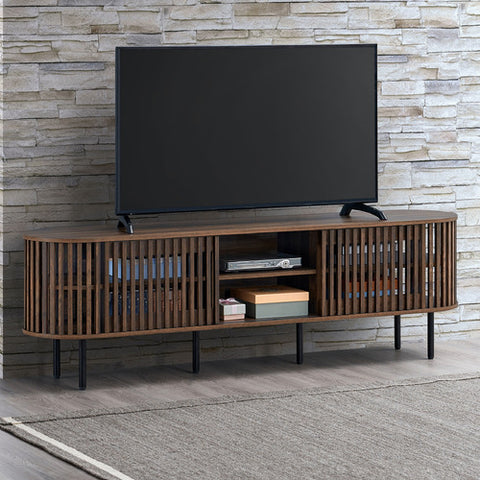 Lenora 2pcs Living Room Set with 180cm TV Unit & Paula Coffee Table – Walnut