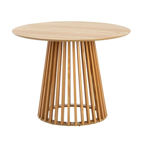 Ellie Round 100cm Dining Table Oak