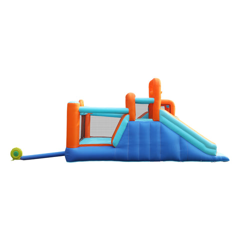 AirMyFun Inflatable Water Slide Castle with 12 Play Zones