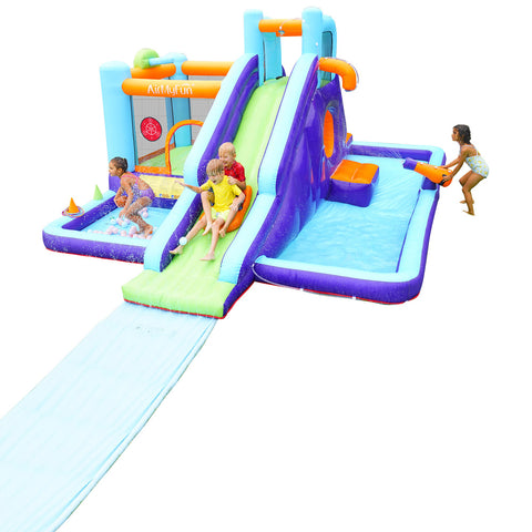 AirMyFun 11 Play Zones Inflatable Water Slide Bounce House