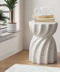 Levede Side Table End Terrazzo Hourglass-1954802989415927814