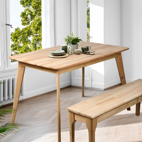 Levede Dining Sets 1XTable+1XBench Chair-1954802999683584006
