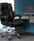 Levede Gaming Chair Office Computer Black No Footrest-1954802890694594566