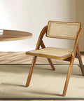 Levede 6X Foldable Rattan Dining Chairs-1966287368277331974