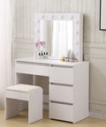 Levede Dressing Table Vanity Set Stool-1954802330440437766