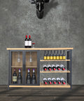 Levede Bar Cabinet Buffet Sideboard-1954802987528491015