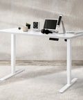 Levede Motorised Standing Desk Adjustable 140cm White 1000x 1MM-1954803022169247751