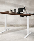 Levede Motorised Standing Desk Adjustable 140cm Walnut 1000x 1MM-1954803021993086983
