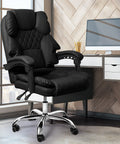Levede Gaming Chair Office Computer Black No Footrest-1954802890694594567