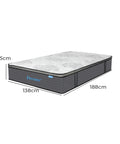 Dreamz Spring Mattress Bed Pocket Egg Double-1950770001552216066