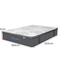Dreamz Spring Mattress Bed Pocket Egg King-1950770001724182530
