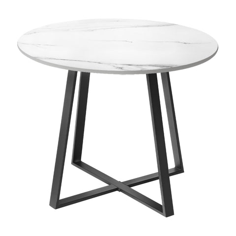 Livsip 5PCS Outdoor Dining Set 90cm Table&Lounge Chairs