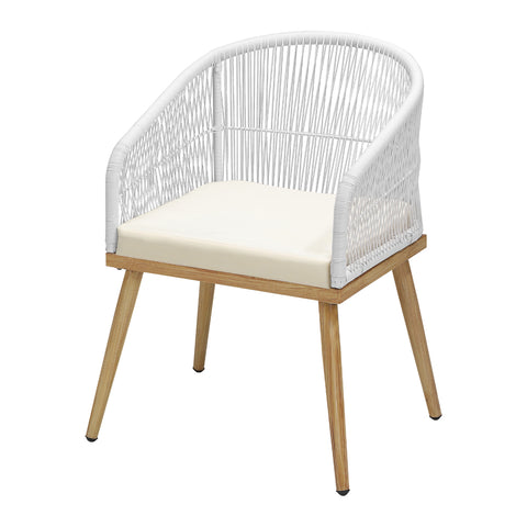 Livsip 5 Piece Outdoor Dining Set Table&Lounge Chairs for Patio