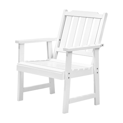 Livsip 5PCS Outdoor Dining Set Table&Solid Wood Chair