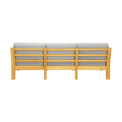 Livsip Outdoor Sofa Set Wooden Table Lounge 5Piece
