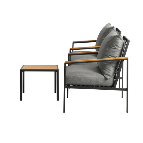 Livsip Outdoor Set Chairs&Table Patio Furniture 3PCS