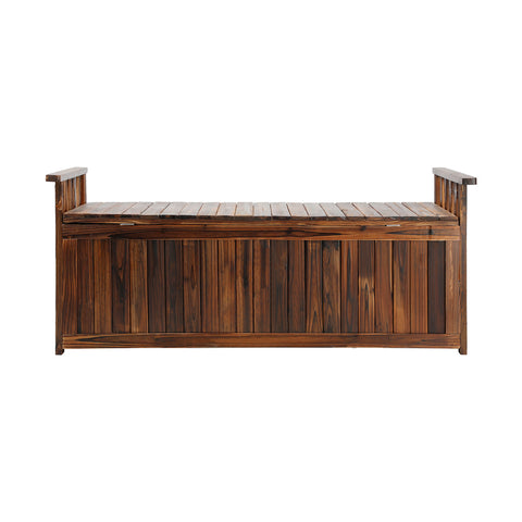 Livsip Wooden Storage Bench Waterproof Top Cover