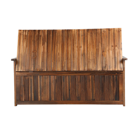 Livsip Wooden Storage Bench Waterproof Top Cover